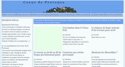 Desktop Screenshot of coeur-de-provence.org